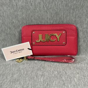 Juicy Couture Wallet Wristlet, New, Wild Card Large Pink Wallet
